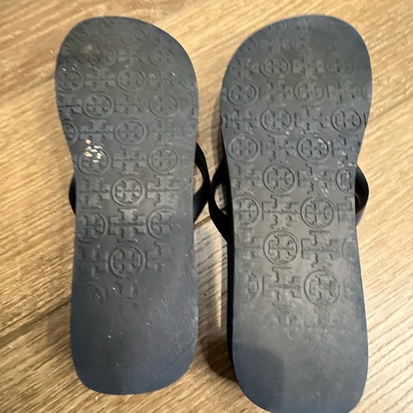 Tory Burch Wedge Flip-Flops - Picture 8 of 11